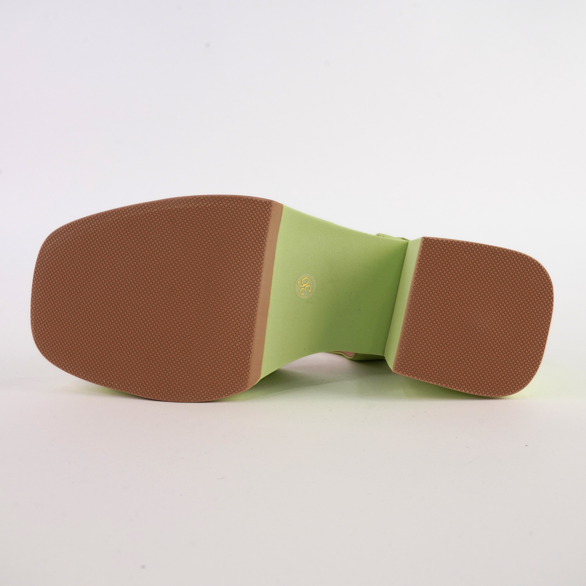 Jemi Light Citrus Leather Heels - DJANGO AND JULIETTE | Shouz