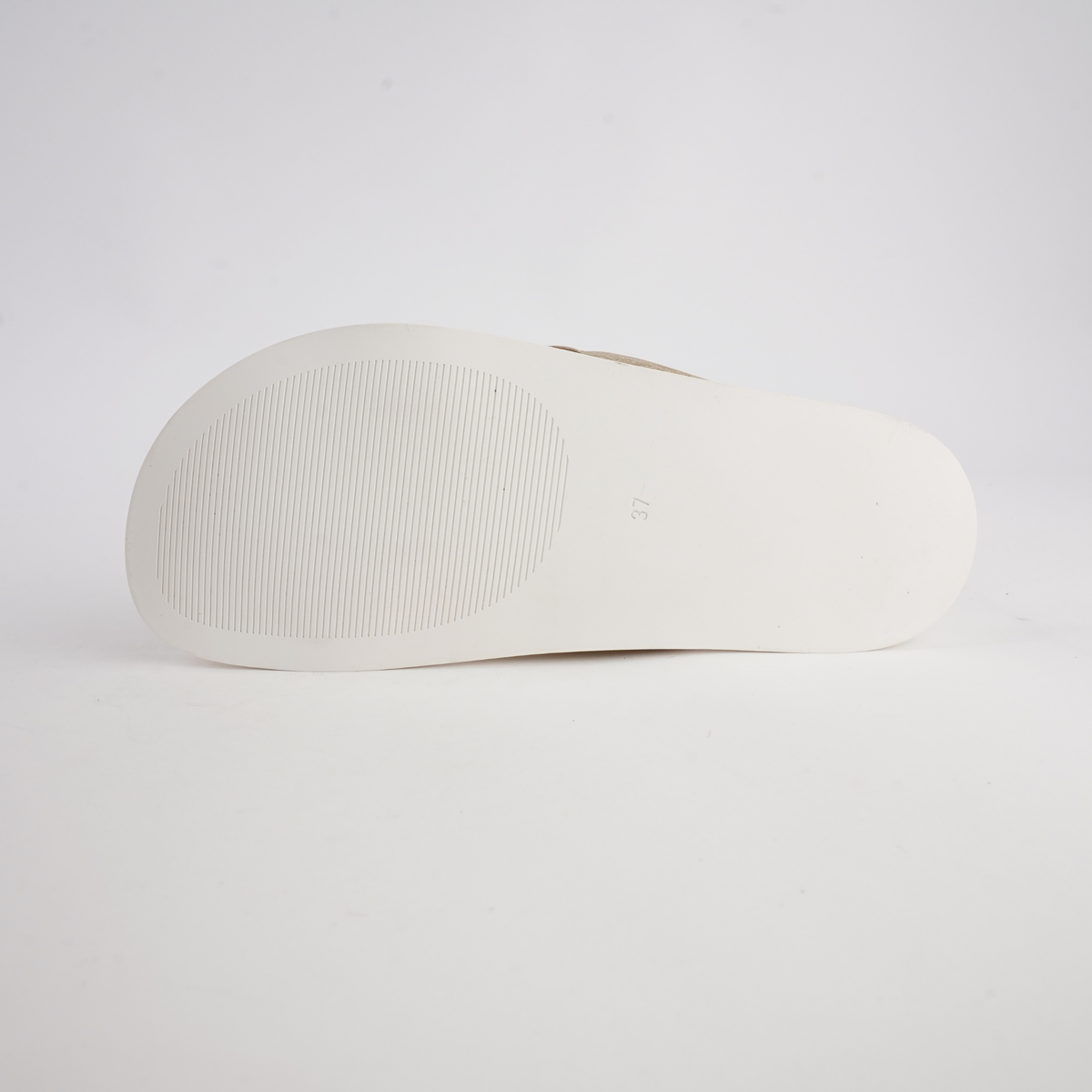 Tulia Gold Scribble Leather Slides - DJANGO AND JULIETTE | Shouz