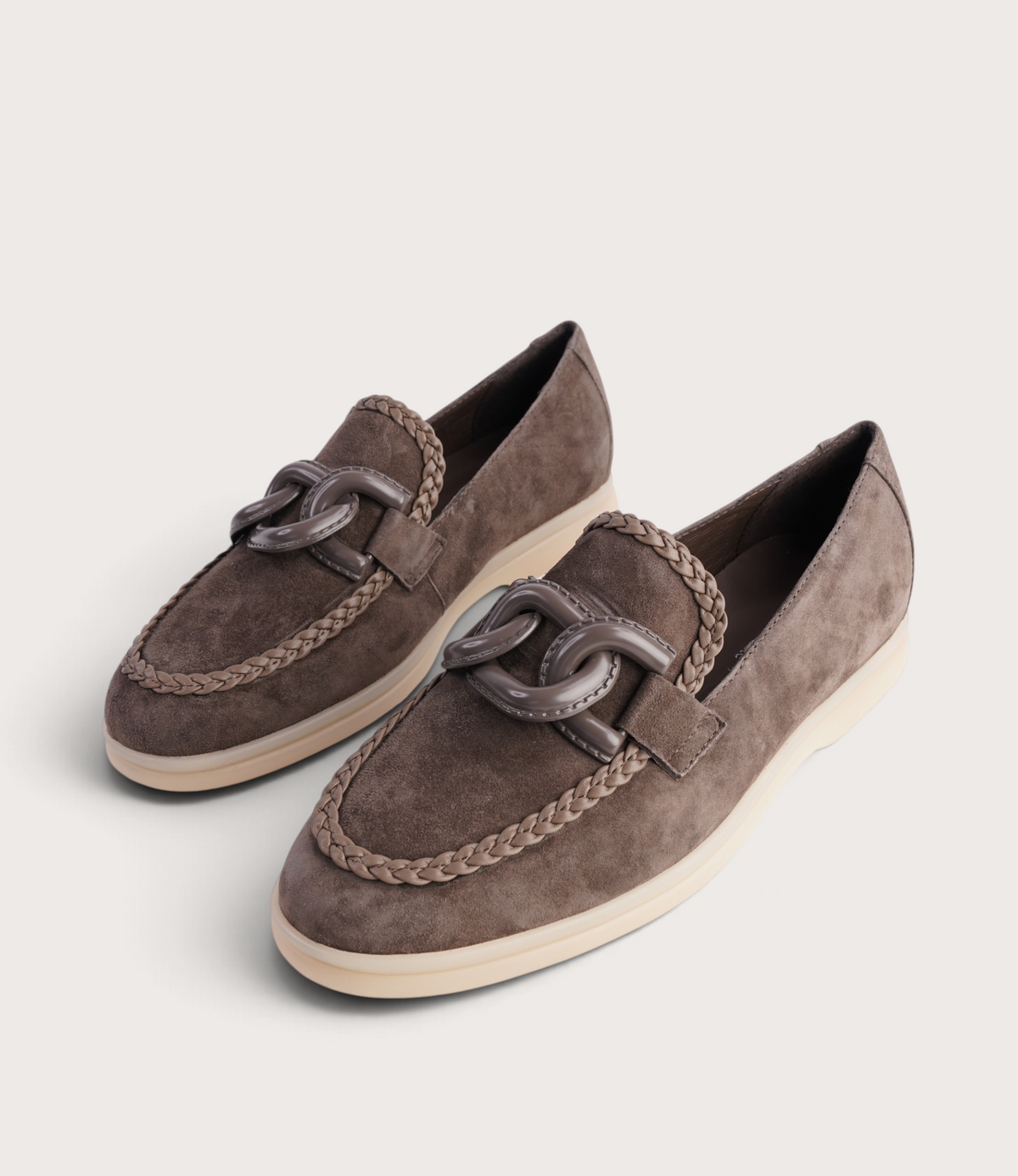 Linxea Hot Choc Suede Loafers - DJANGO AND JULIETTE | Shouz