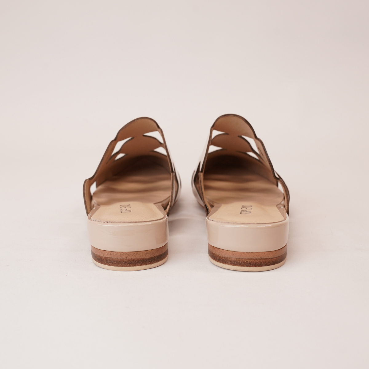 Forli Cafe Patent Leather Flats - TOP END | Shouz