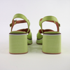 Jemi Light Citrus Leather Heels