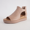 Ambatto Cappuccino/cappuccino Sole Leather Sandals