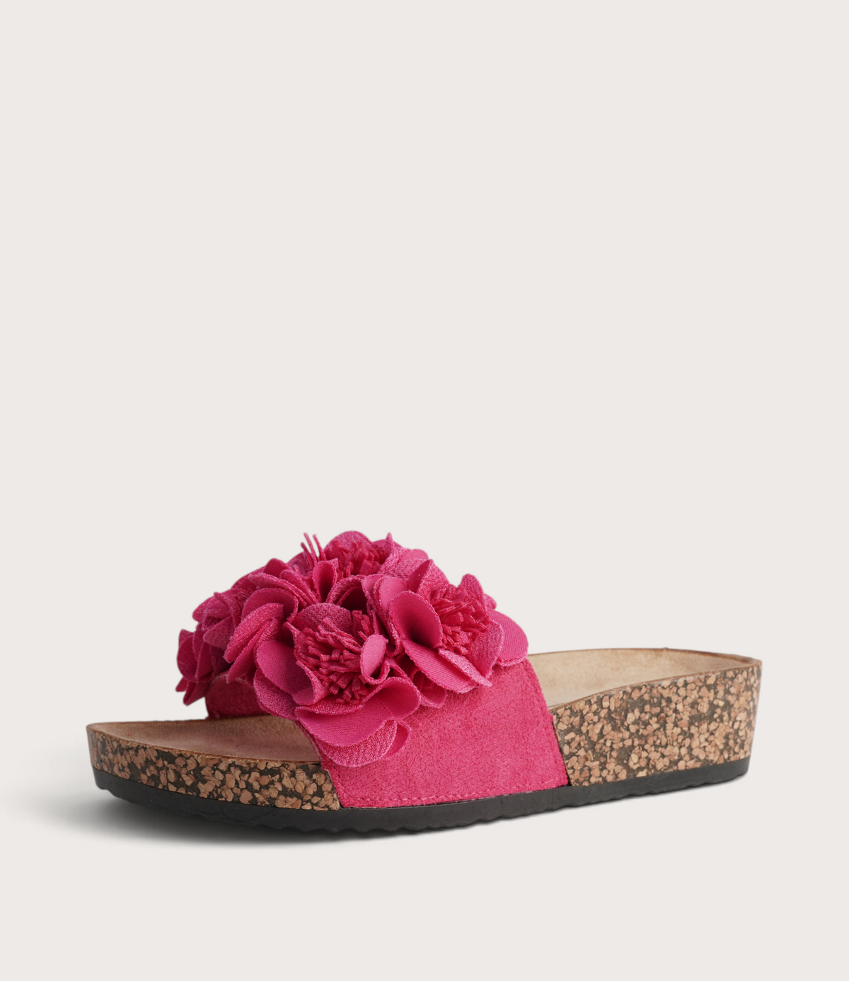 Corsage Fuschia Slides