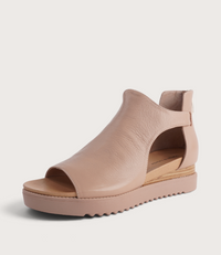 Ambatto Cappuccino/cappuccino Sole Leather Sandals