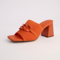 Kolie Orange Heels