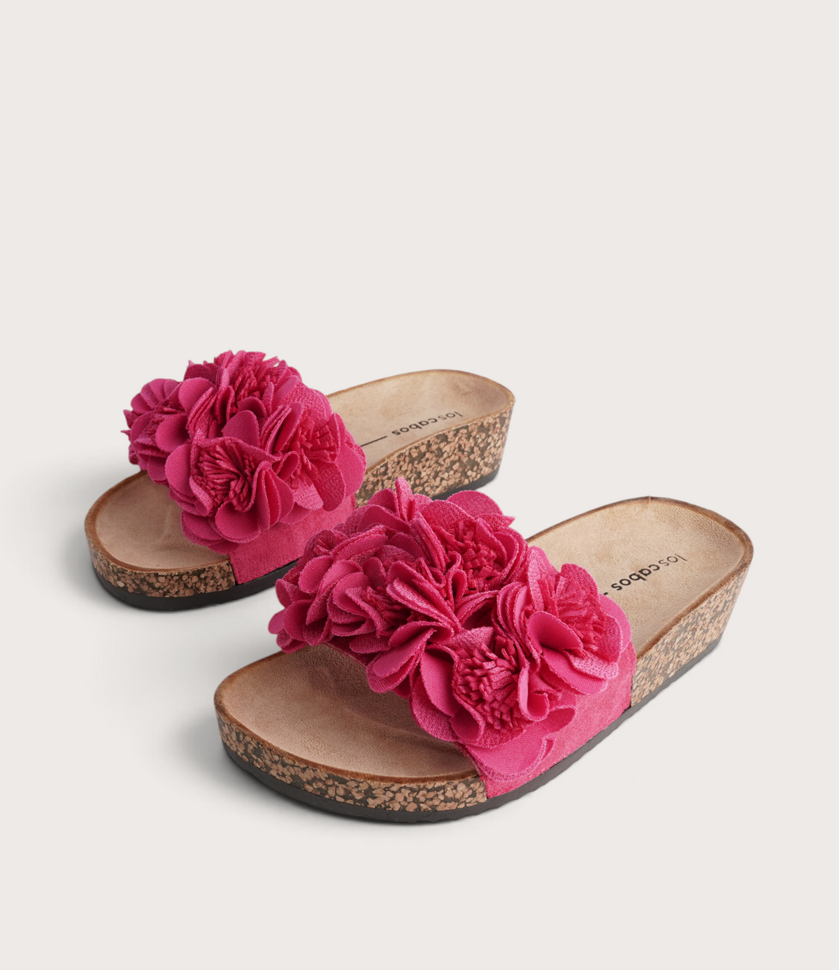 Corsage Fuschia Slides