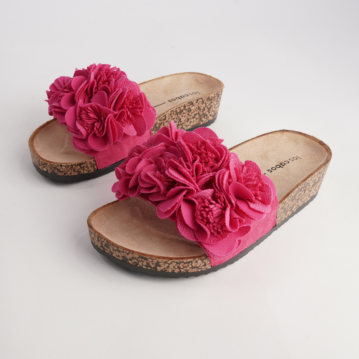 Corsage Fuschia Slides