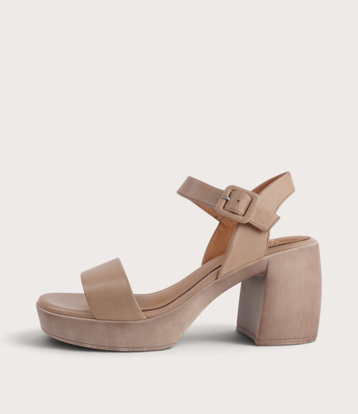 Spice Tan Leather Heels