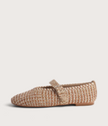 Santalum Caramel Ballet Flats