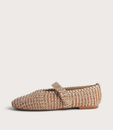 Santalum Caramel Ballet Flats
