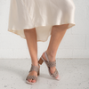 Jully Nude Leather Heels