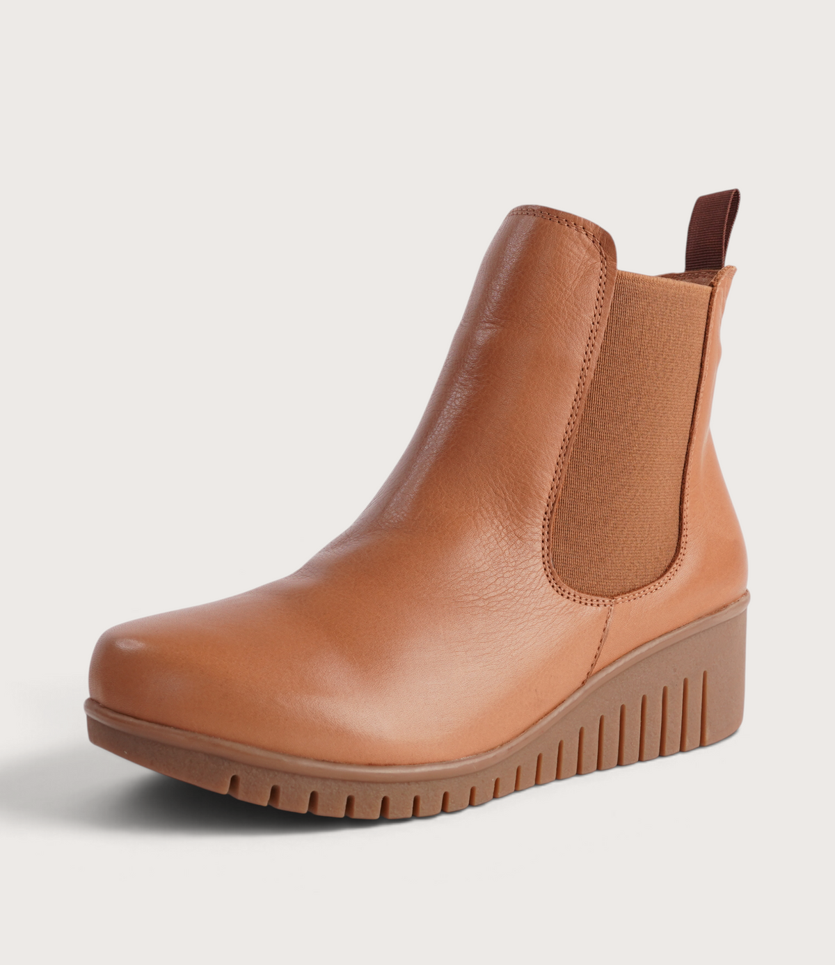 Fox Coconut Leather Ankle Boots - SALA | Shouz