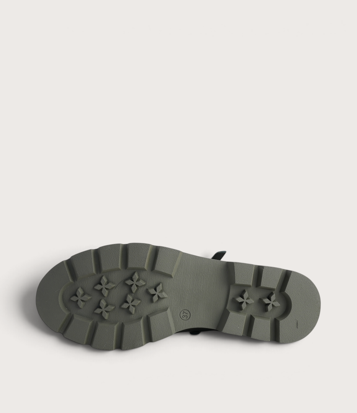Dottiz Olive Leather/ Olive Sole Ankle Boots
