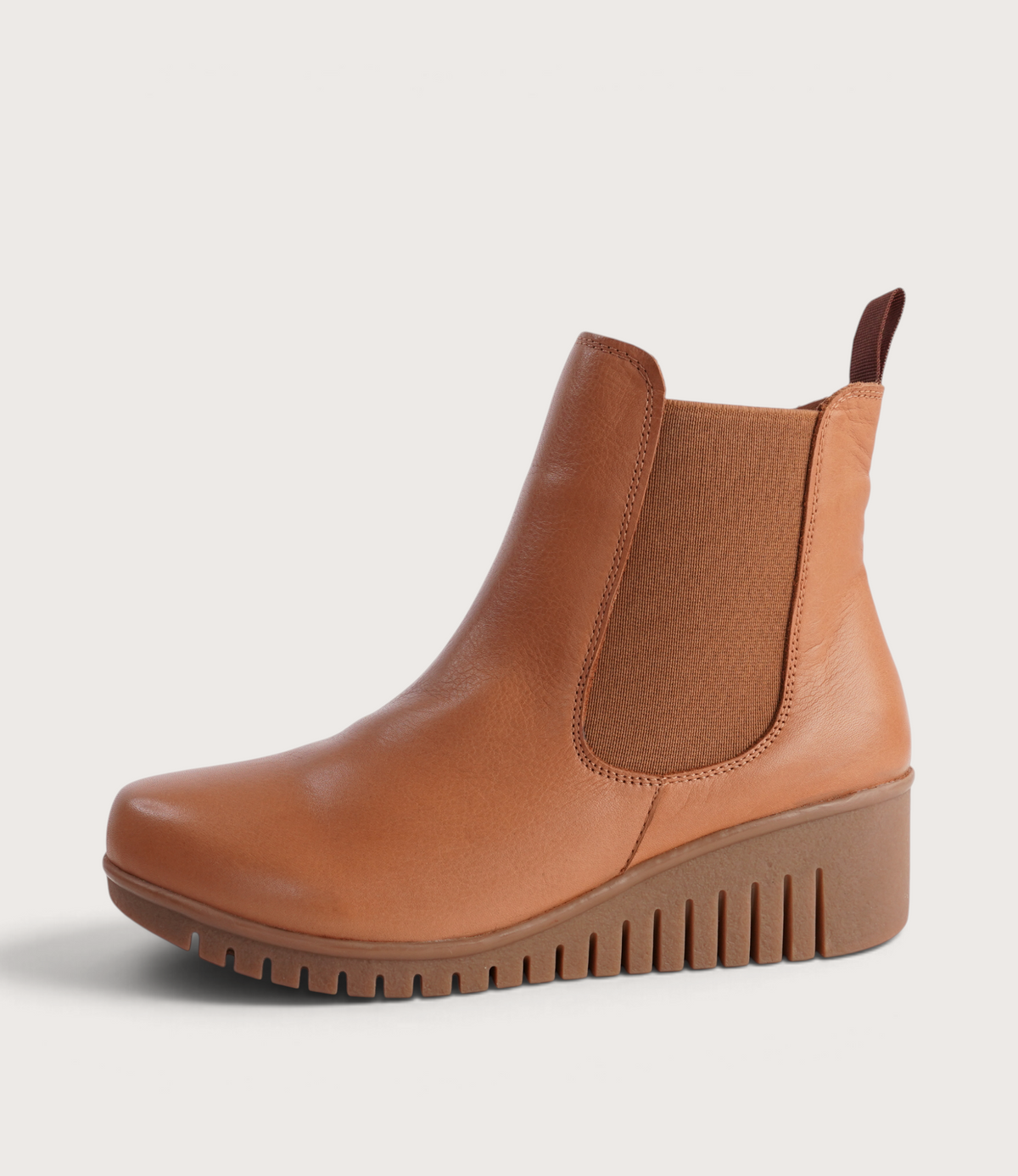 Fox Coconut Leather Ankle Boots - SALA | Shouz