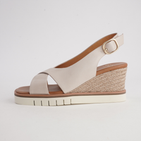 Hayla Birch Leather Wedges