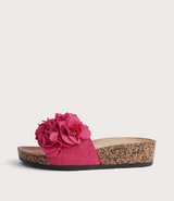 Corsage Fuschia Slides