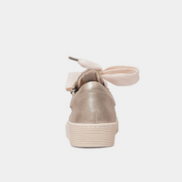 Jovi Champagne Leather Sneakers