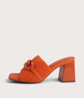 Kolie Orange Heels