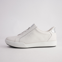 Claire 33 Weiss Leather Sneakers - JOSEF SEIBEL | Shouz