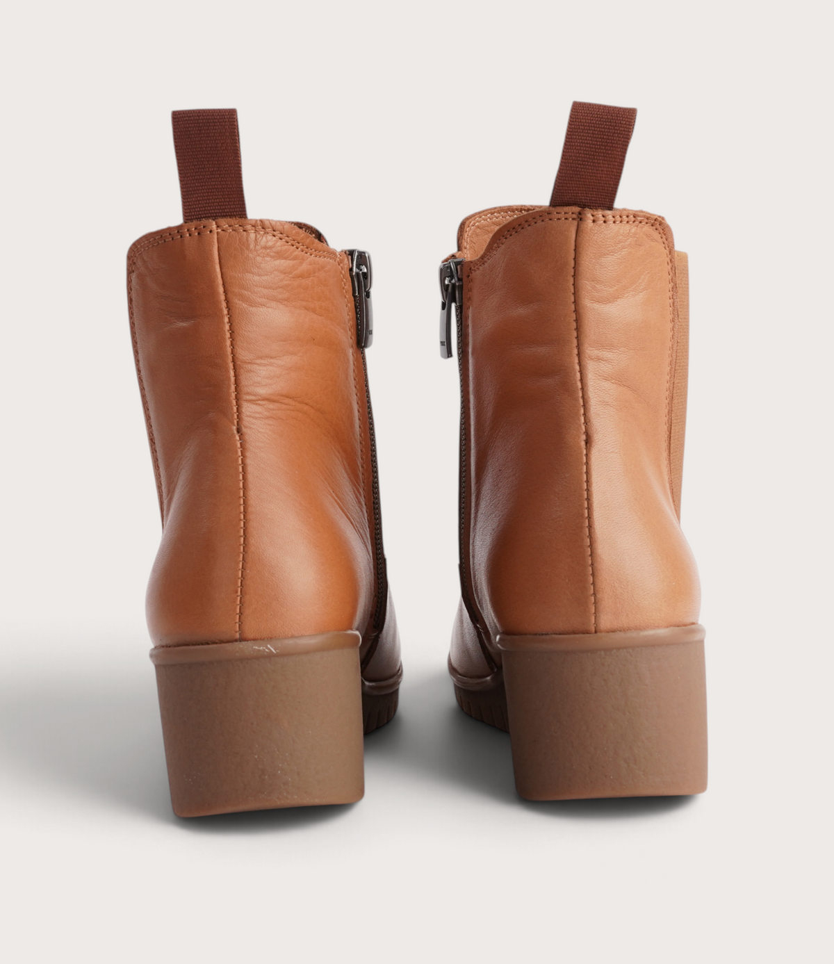 Fox Coconut Leather Ankle Boots - SALA | Shouz