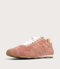 Jas Dusty Pink Suede Sneakers