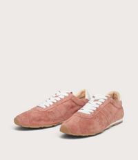 Jas Dusty Pink Suede Sneakers