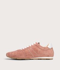 Jas Dusty Pink Suede Sneakers