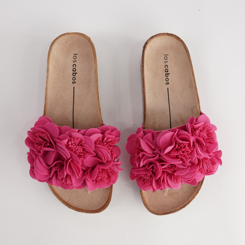 Corsage Fuschia Slides
