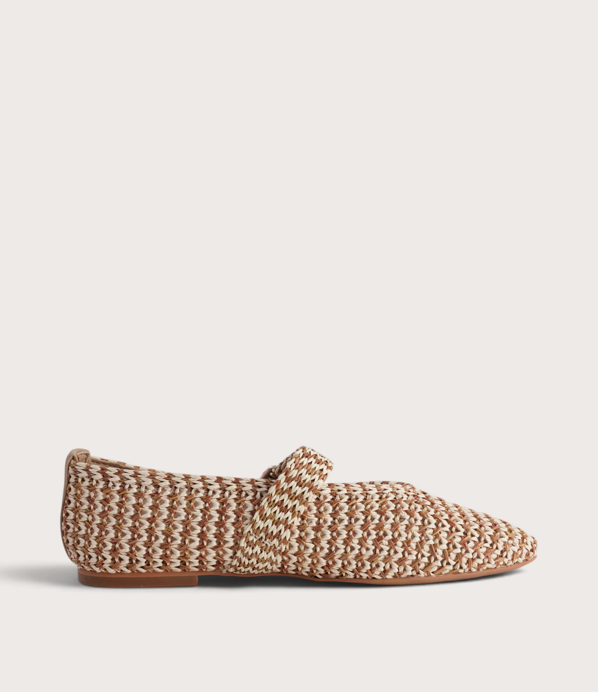 Santalum Caramel Ballet Flats
