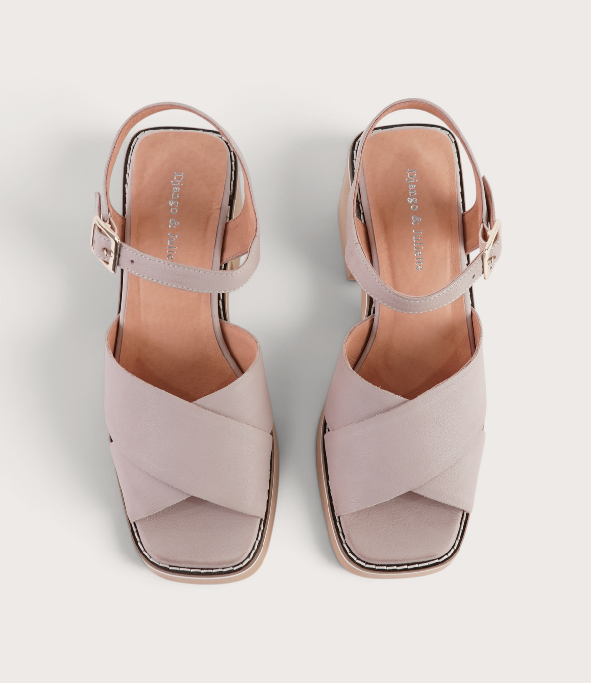Jemi Cafe Leather Heels