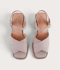 Jemi Cafe Leather Heels