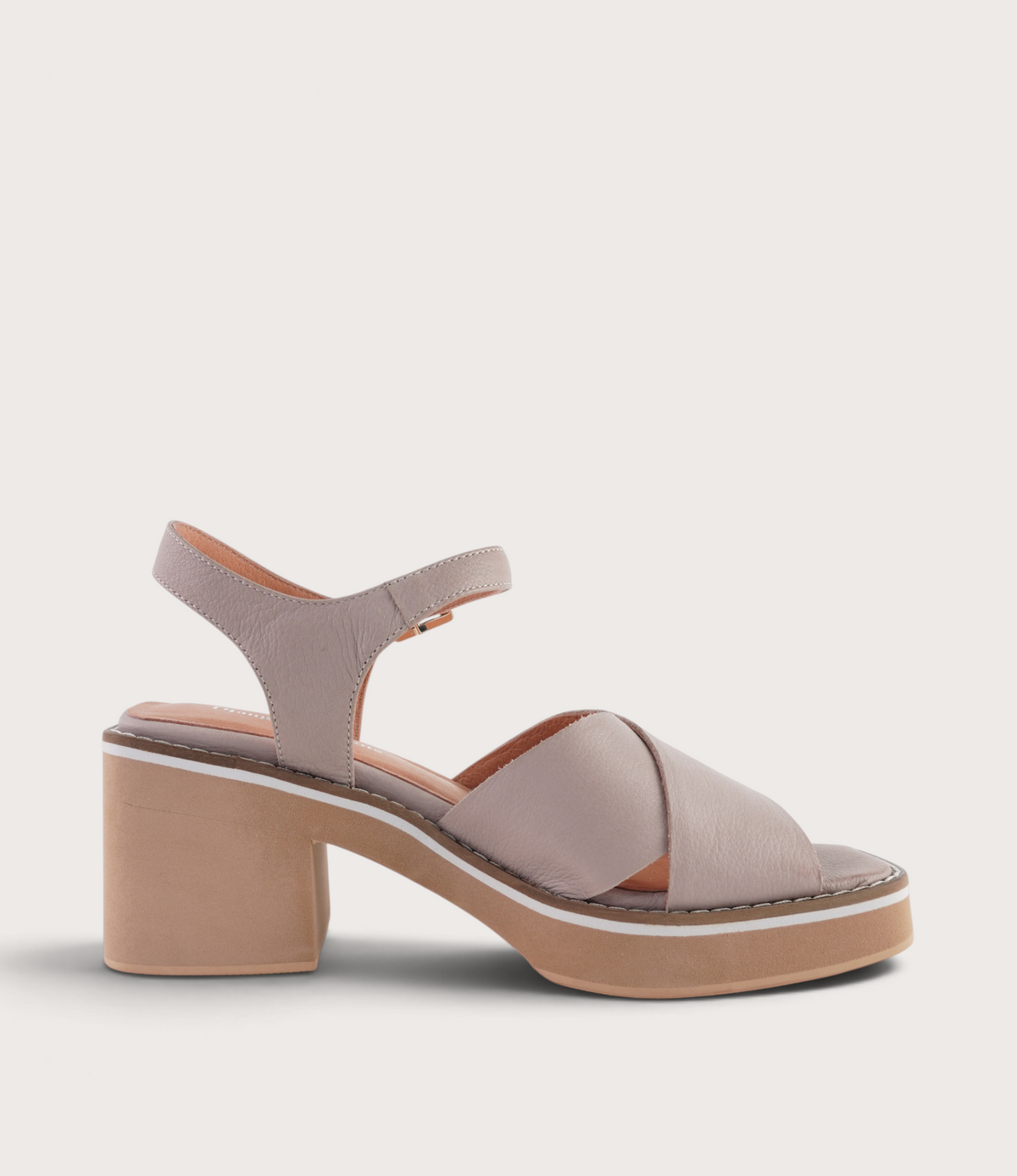 Jemi Cafe Leather Heels