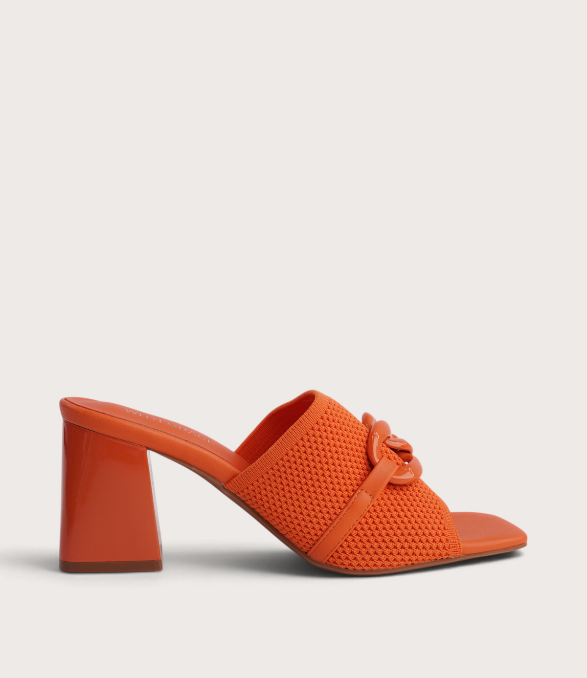 Kolie Orange Heels