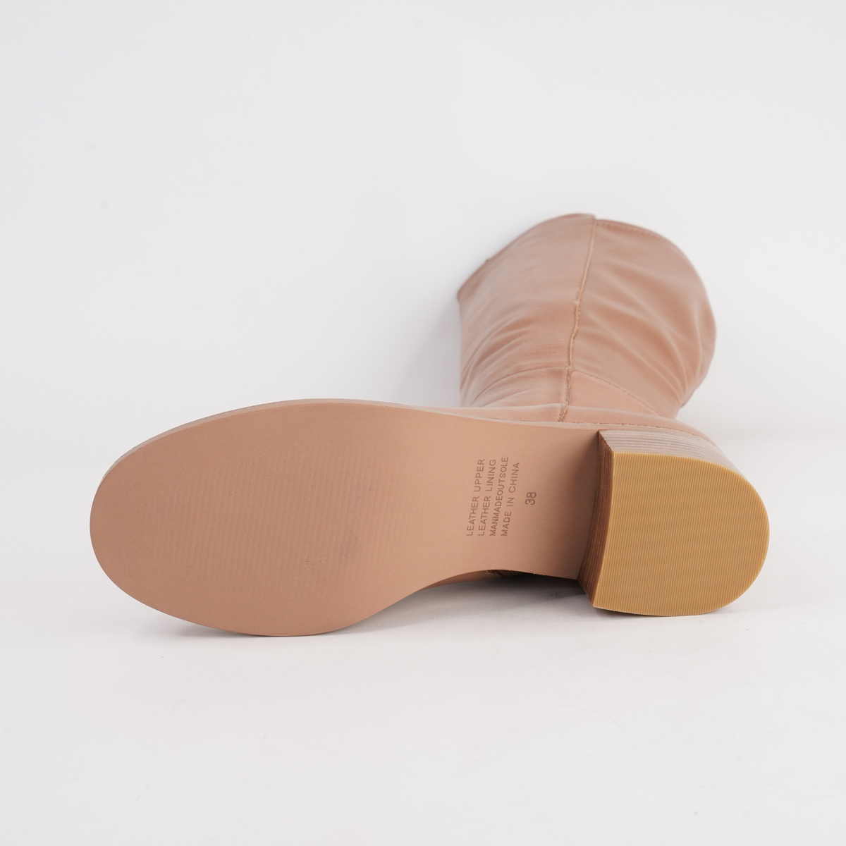Ronel Dark Tan Leather Boots - DJANGO AND JULIETTE | Shouz