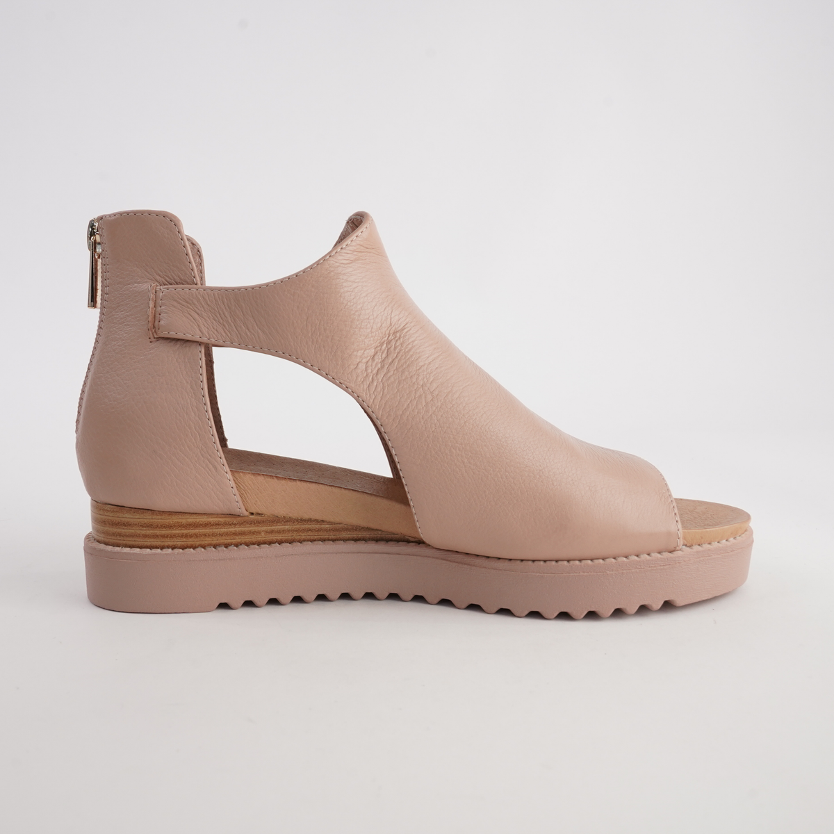 Ambatto Cappuccino/cappuccino Sole Leather Sandals - DJANGO AND JULIETTE | Shouz