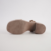 Spice Tan Leather Heels