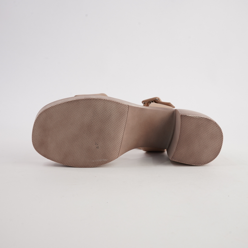 Spice Tan Leather Heels
