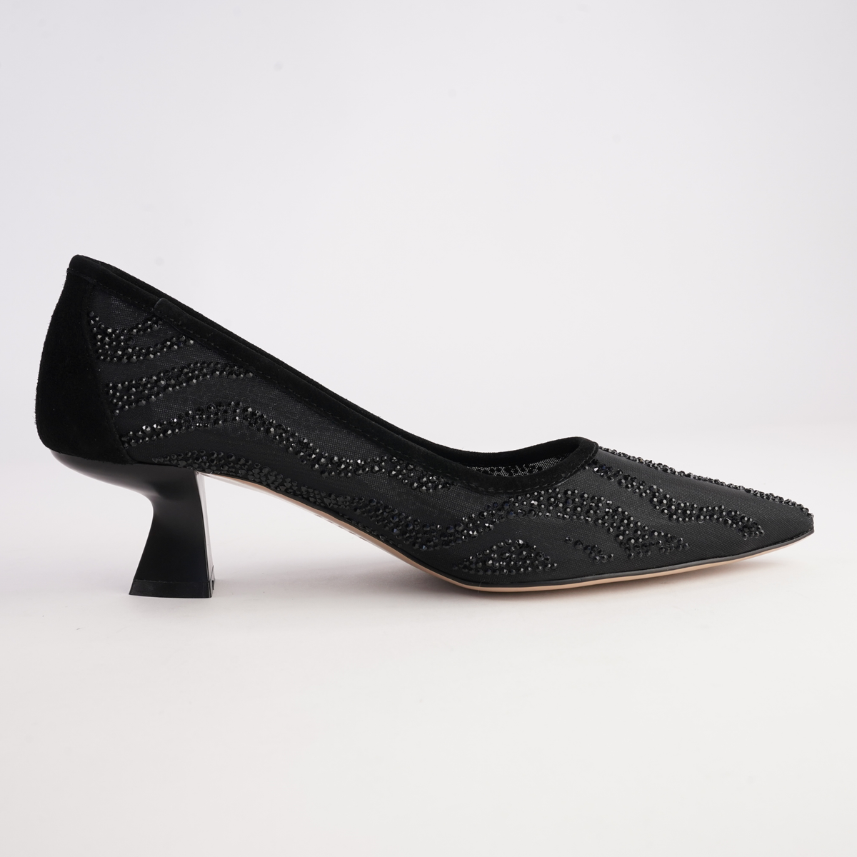 Lermany Black Mix Heels - DJANGO AND JULIETTE | Shouz