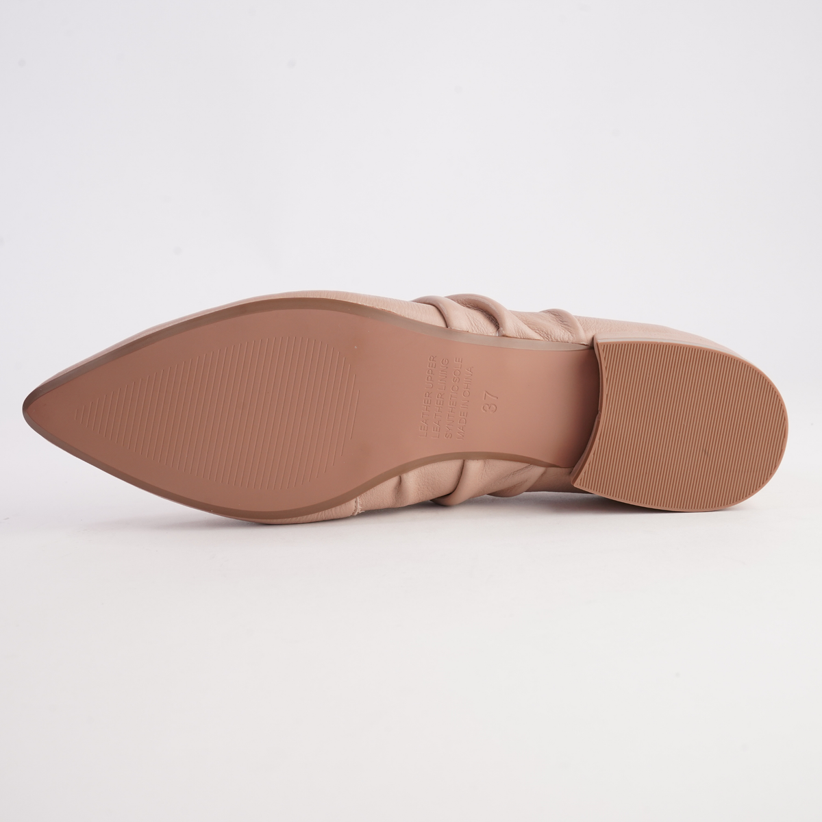 Estrela Cappuccino Leather Flats - DJANGO AND JULIETTE | Shouz