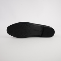 Eleanor Black Leather Loafers