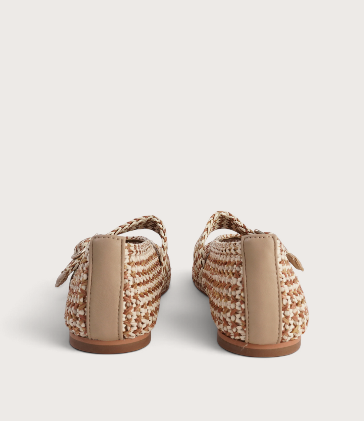 Santalum Caramel Ballet Flats