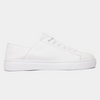 Oskher White Leather Sneakers