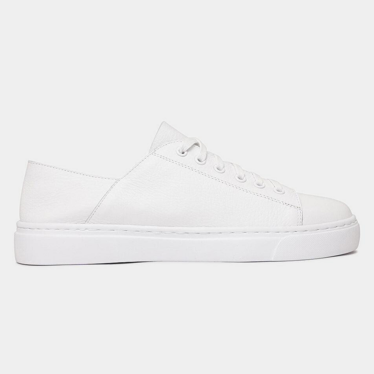 Oskher White Leather Sneakers - MOLLINI | Shouz