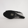 Bryce Black Nubuck Leather Heels