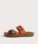 Bria Tangerine Sandals