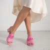 Adder Candyfloss Leather Heels