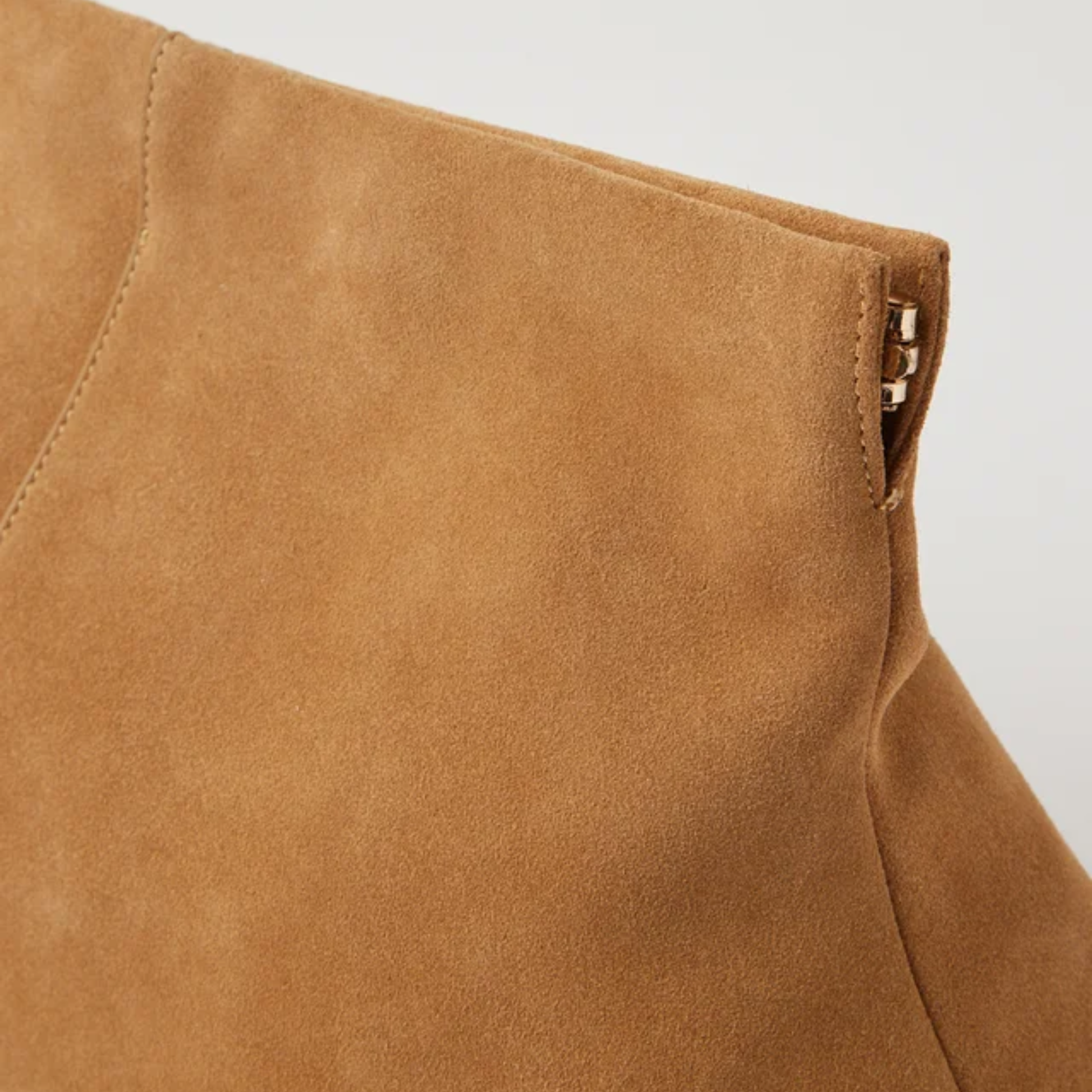 Aevie Camel Suede Clutch - MOLLINI | Shouz