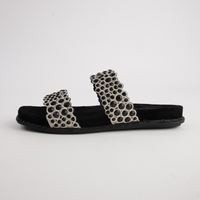 Yerba Black/ Gold Multi Slides