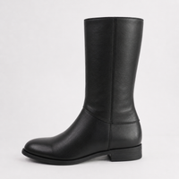 Gas Black Calf Boots - SALA | Shouz