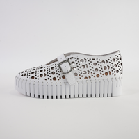 Banda White Leather Sneakers
